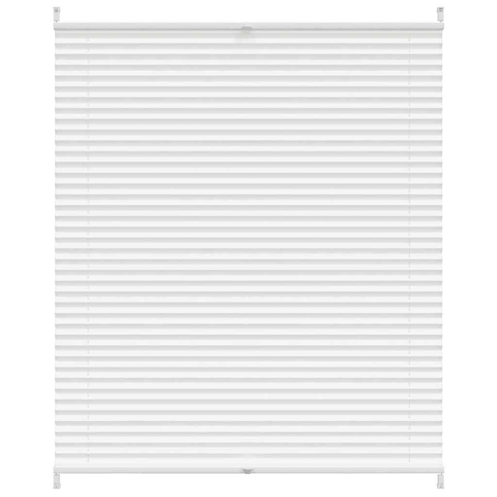 VidaXL Plisseerollo 100x100 cm weiß