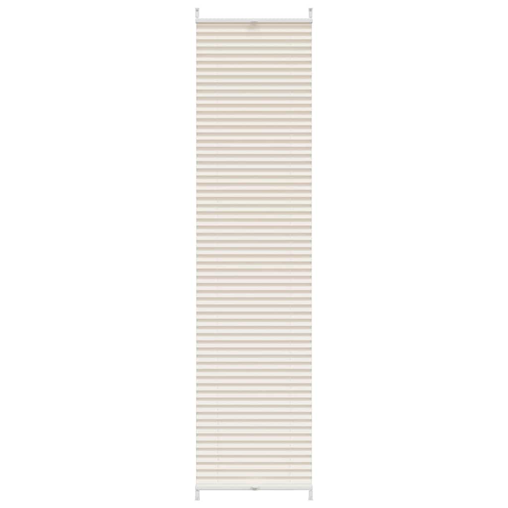 VidaXL Plissees 40x200cm Creme