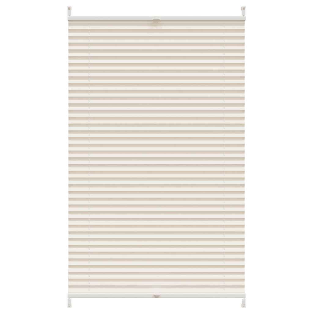Vidaxx Plissee-Rollo 80x150cm creme