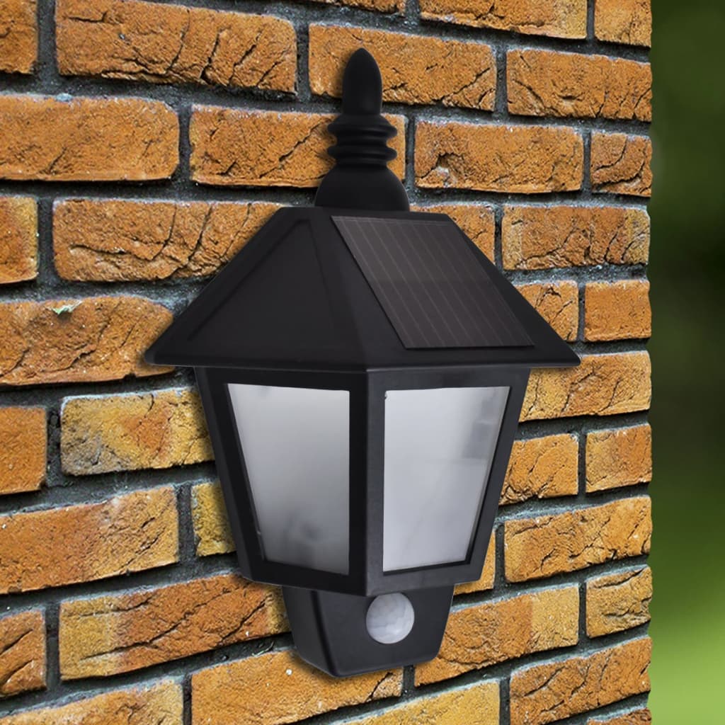 Vidaxl Solarwandlampe mit Bewegungssensor