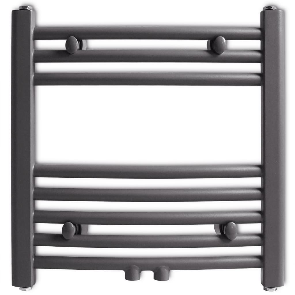 Vidaxl Kühlerhandtuchregal 480 x 480 mm grau