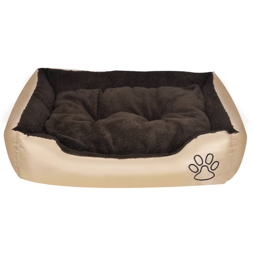 Vidaxl Hundkorb braun und beige xxl