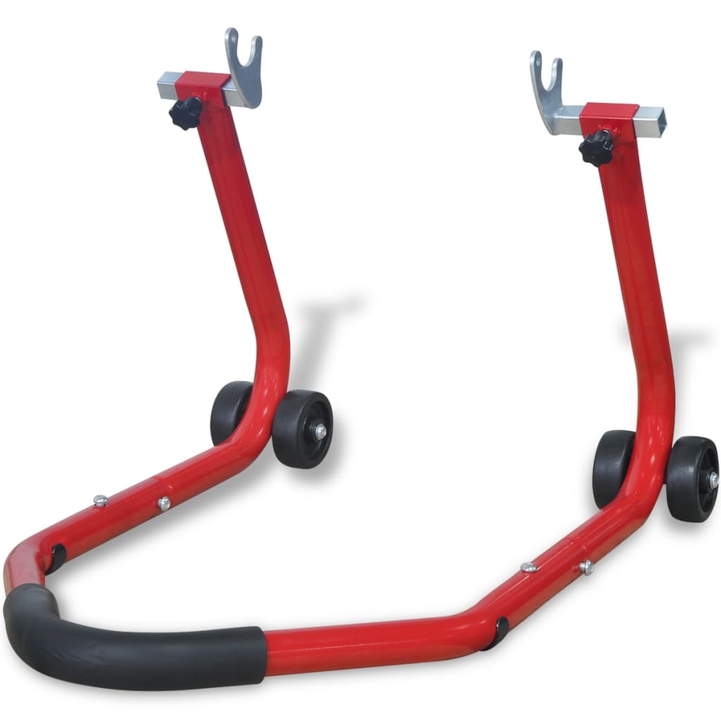 Vidaxxl Motorrad-Hinterrad Standard rot