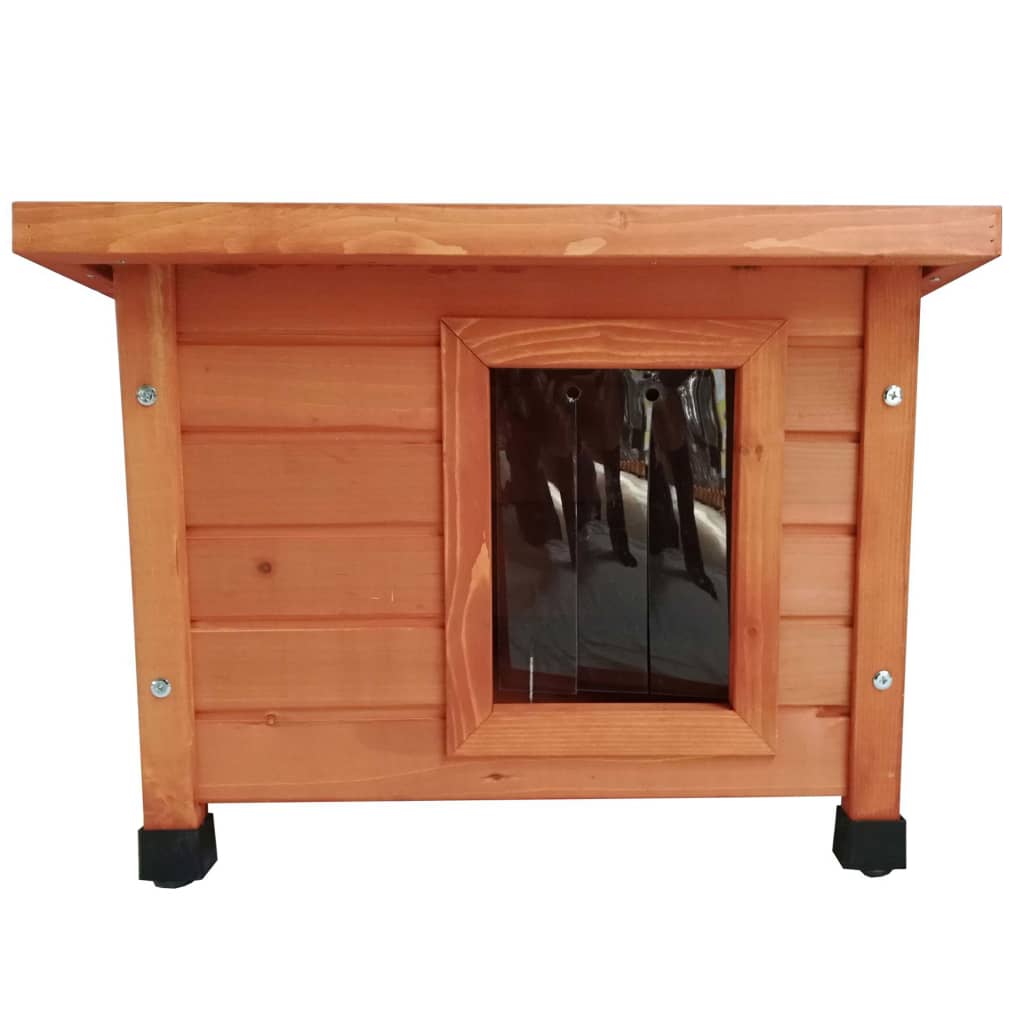 @Pet Cat Loft für außerhalb von 57x45x43 cm Holzbraun