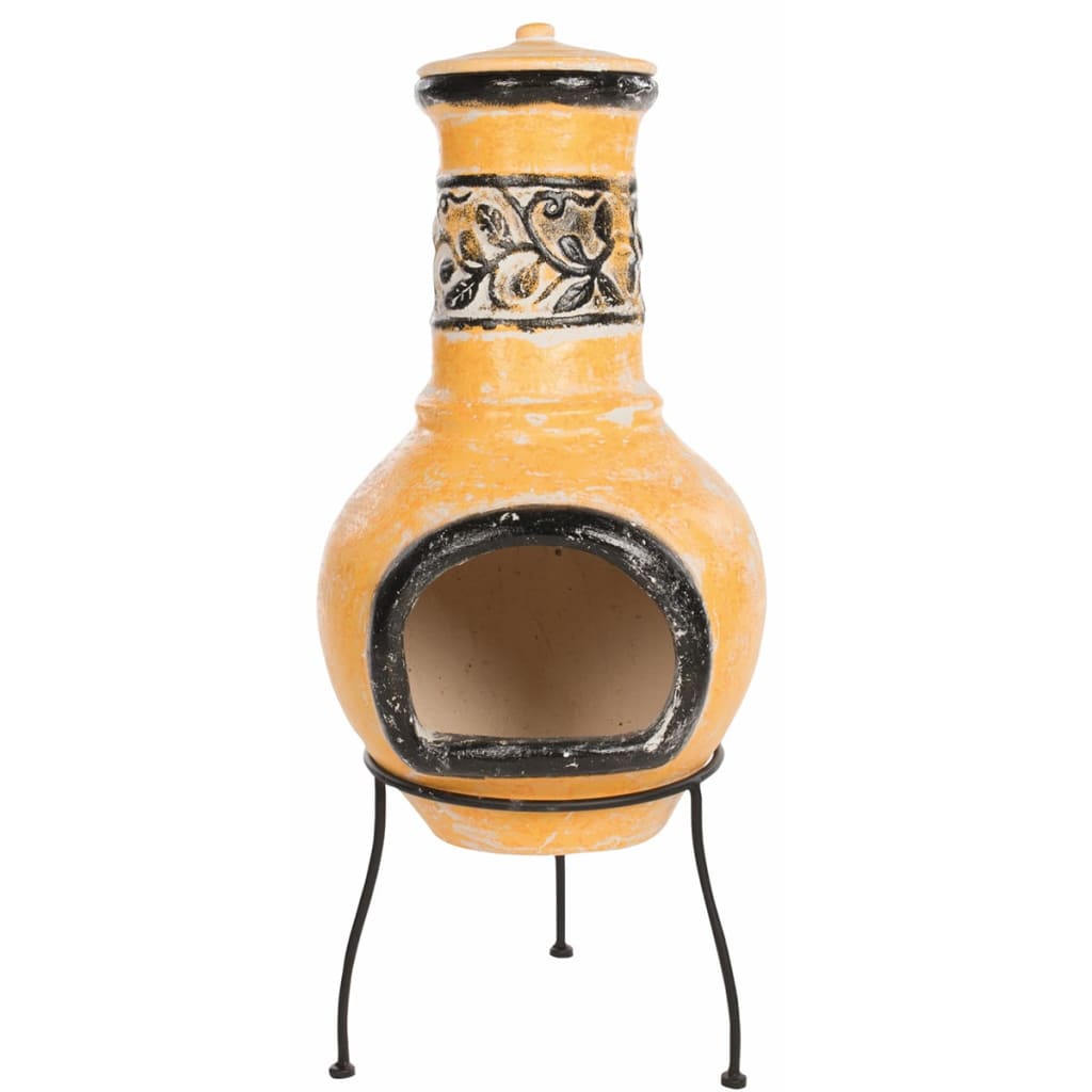 Rotfeuerkamin Soledad Clay Yellow Black 86035