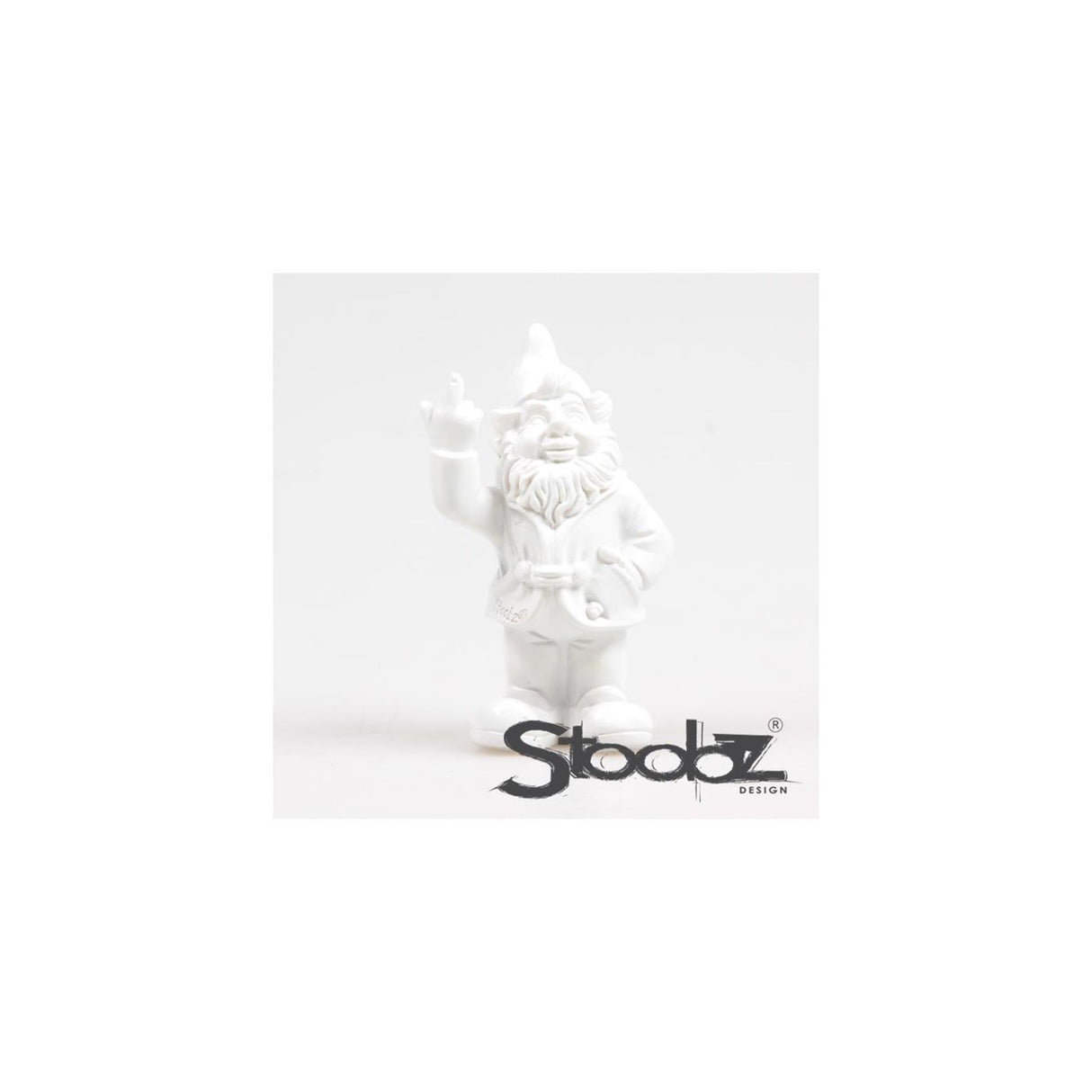 Stoobz Design Stoobz Gnom f*ck you weiß 10cm
