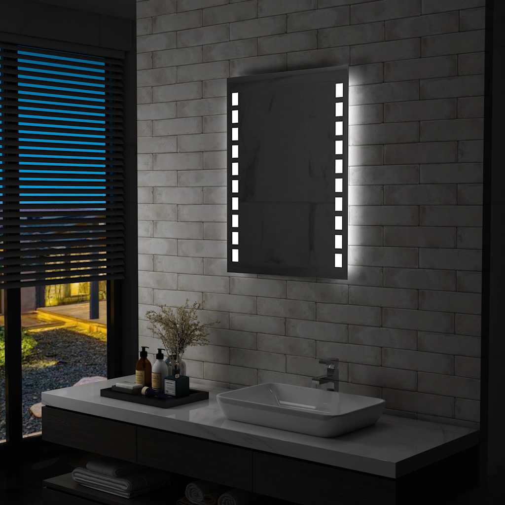 Vidaxl Badezimmerspiegel LED 60x80 cm