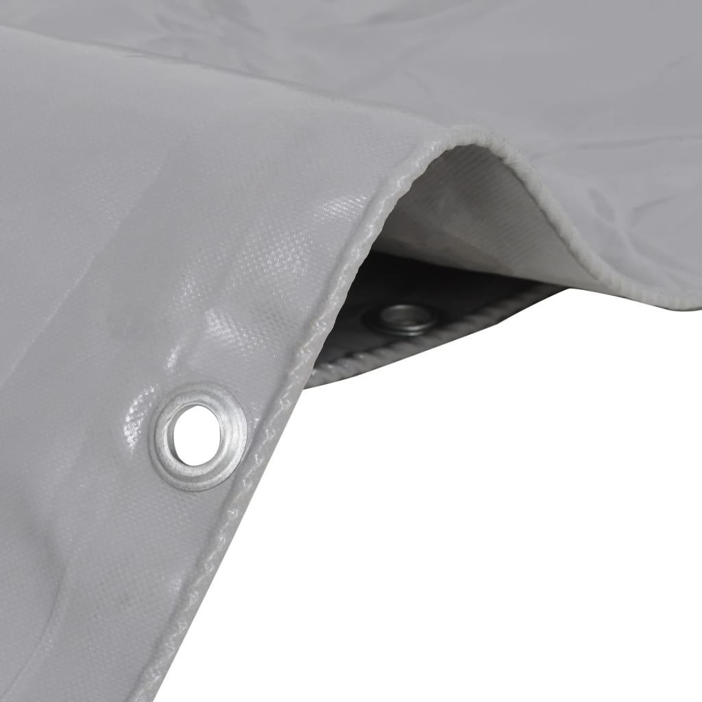 VIDAXL -Gerät 650 g m² 1,5 x 10 m Grau