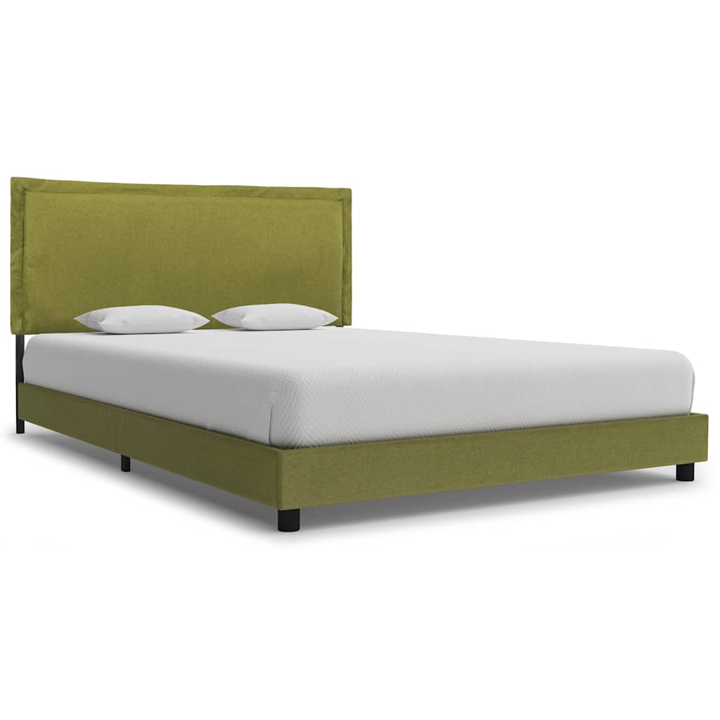 Vidaxl bedframe stof groen 140x200 cm