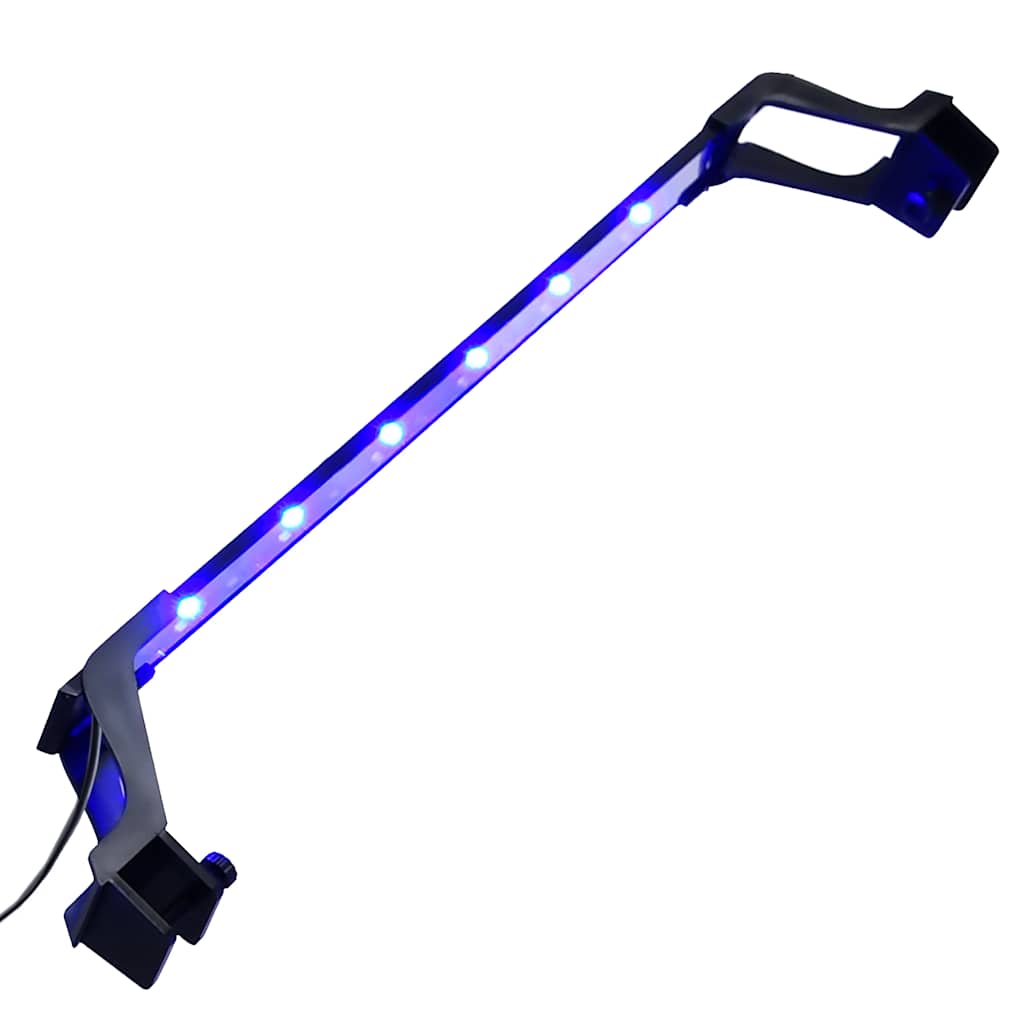 VidaXL Aquariumlampe mit Klemmen LED 55-70 cm blau und weiß