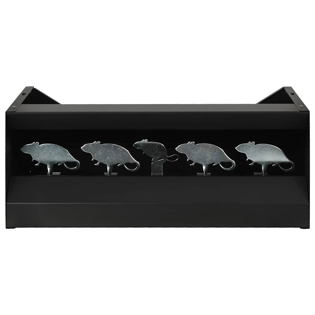 Vidaxx Schießbox magnetisch mit Schwenkzielen 4+1 Zielscheiben Maus-Design