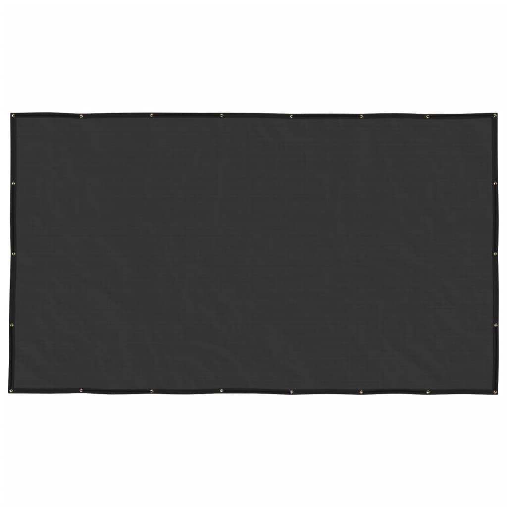Vidaxl Trailer Network 2x3,5 M HDPE Schwarz