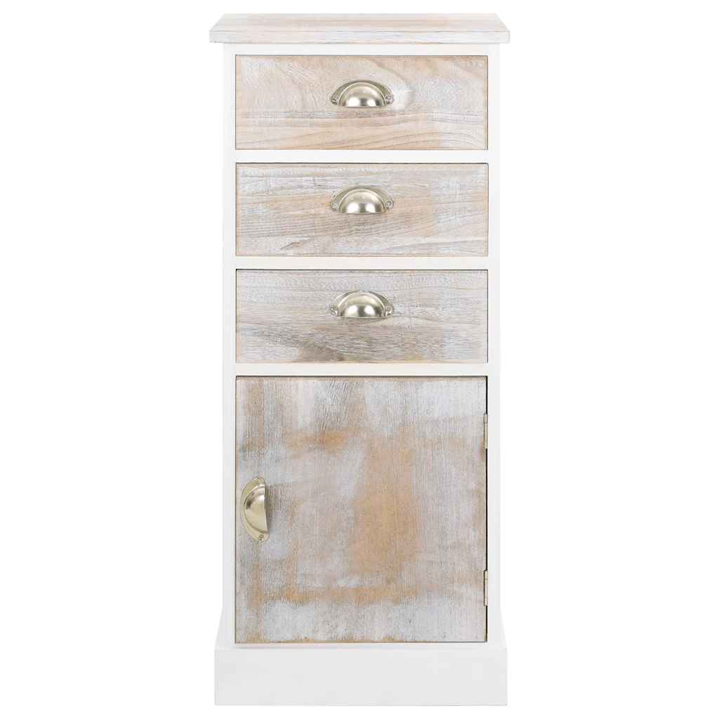 Vidaxl bijzetkast 38x28x86 cm paulowniahout