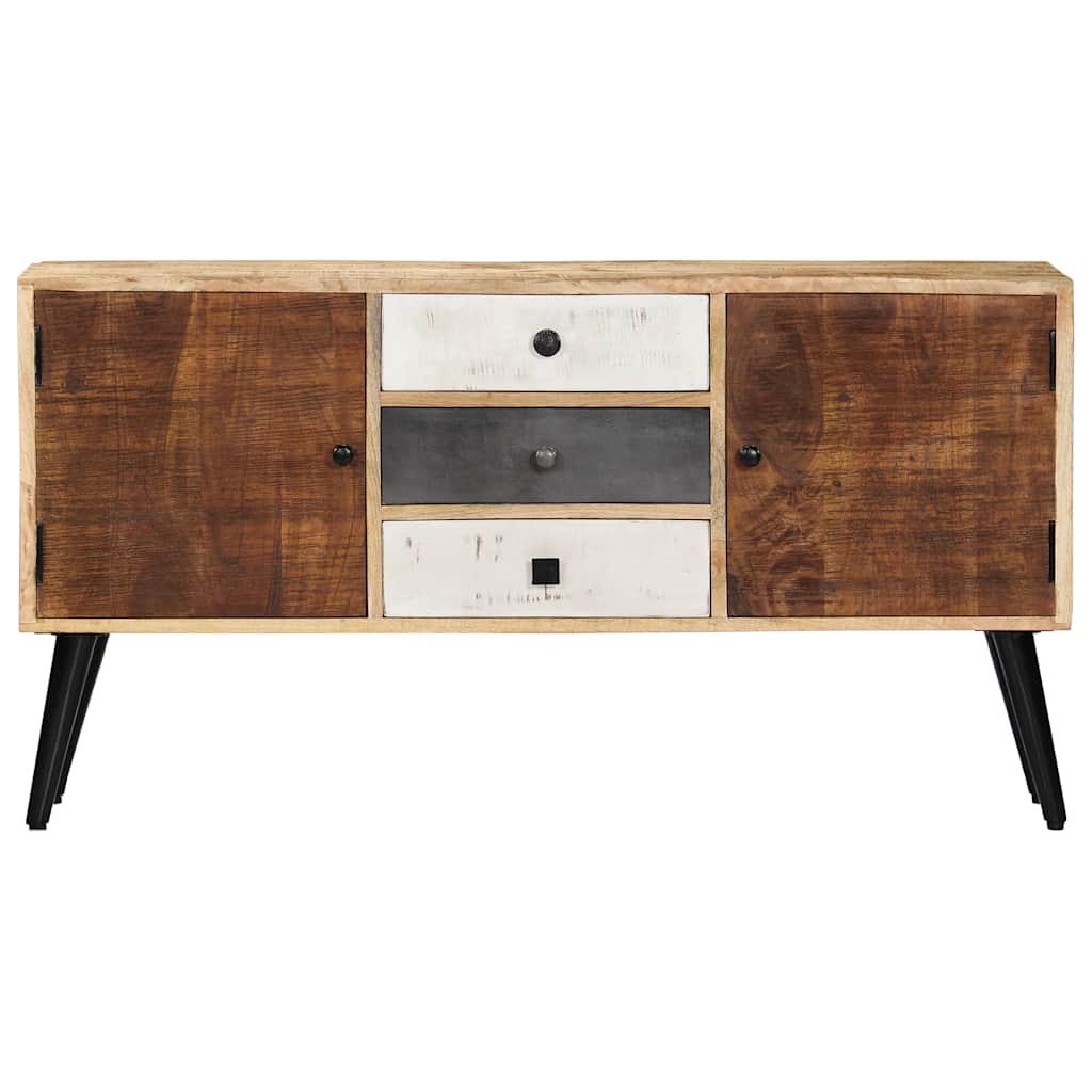 Vidaxl dressoir 118x30x62 cm massief mangohout