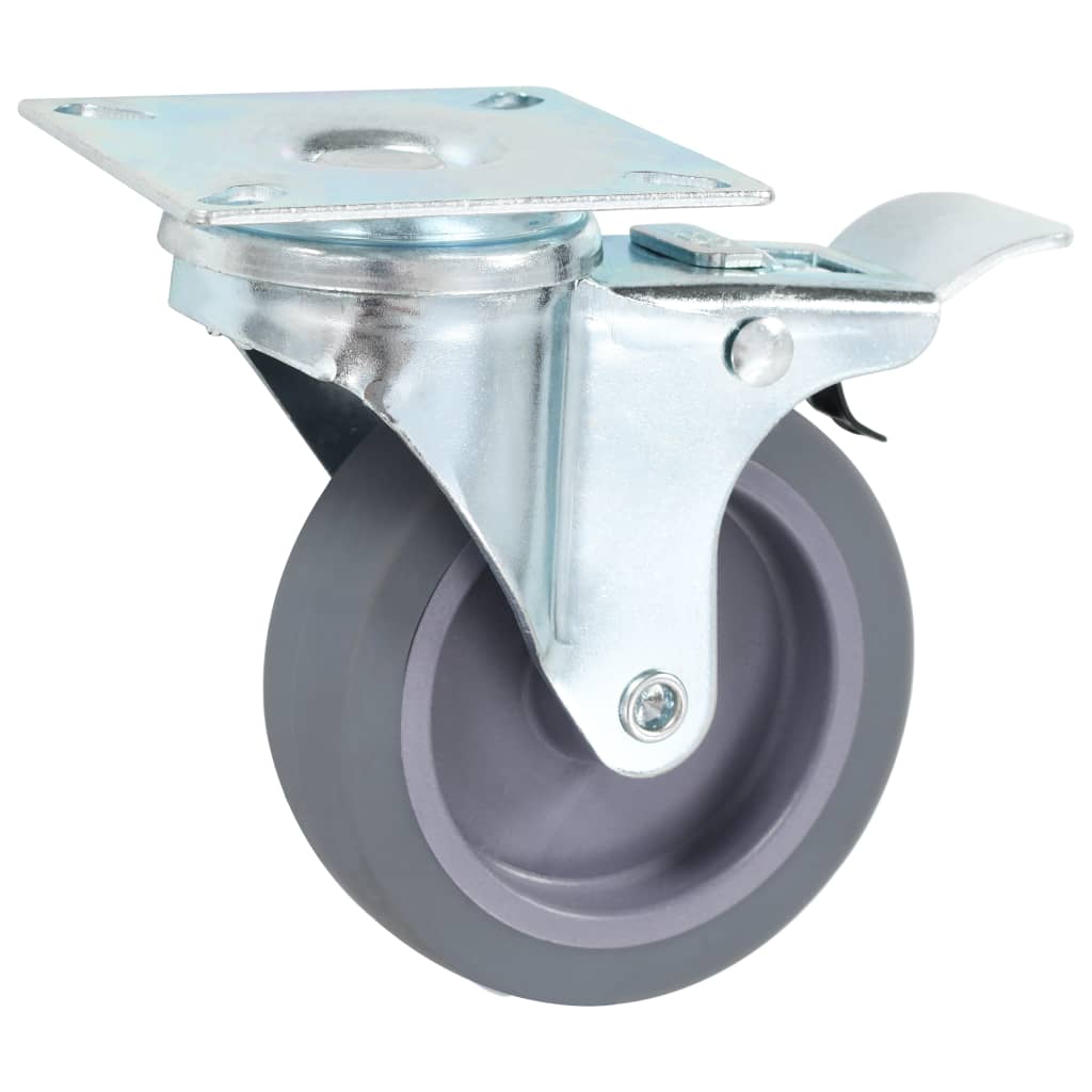 Vidaxl 8 st zwenkwielen 75 mm