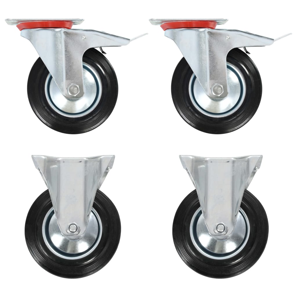 VidaXL 16 Stück Räder 160 mm