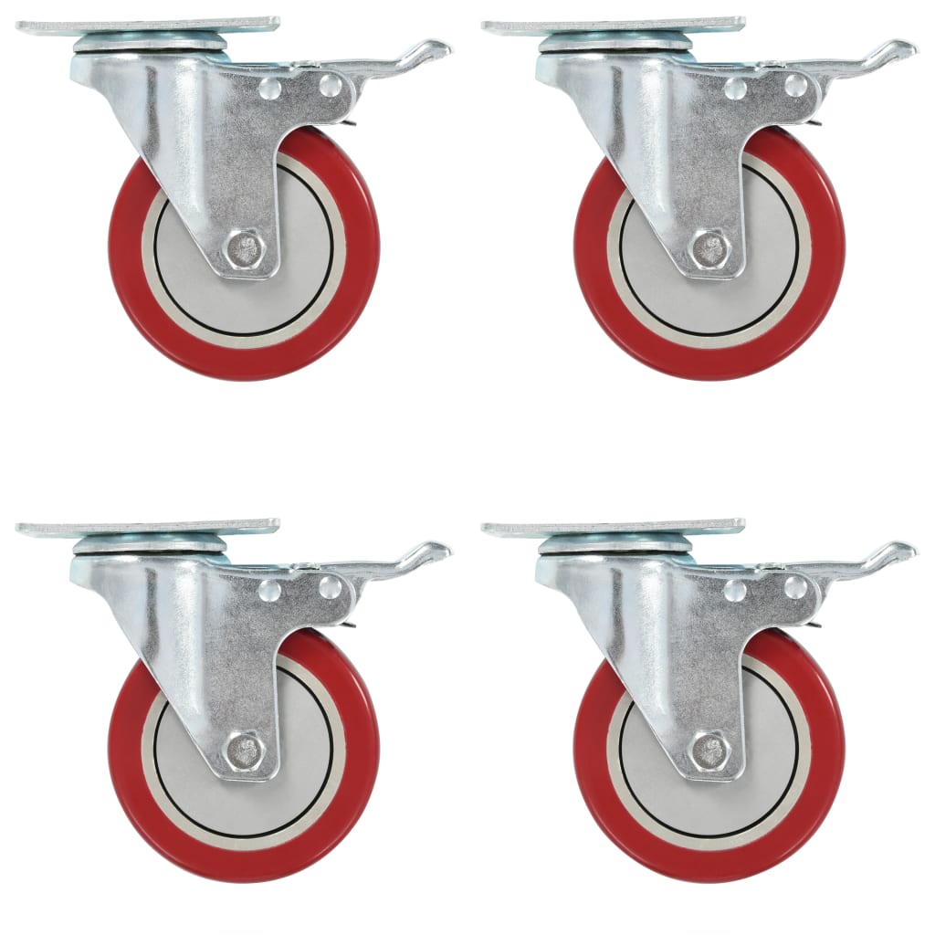 VidaXL Rollen 32 Stück 100 mm