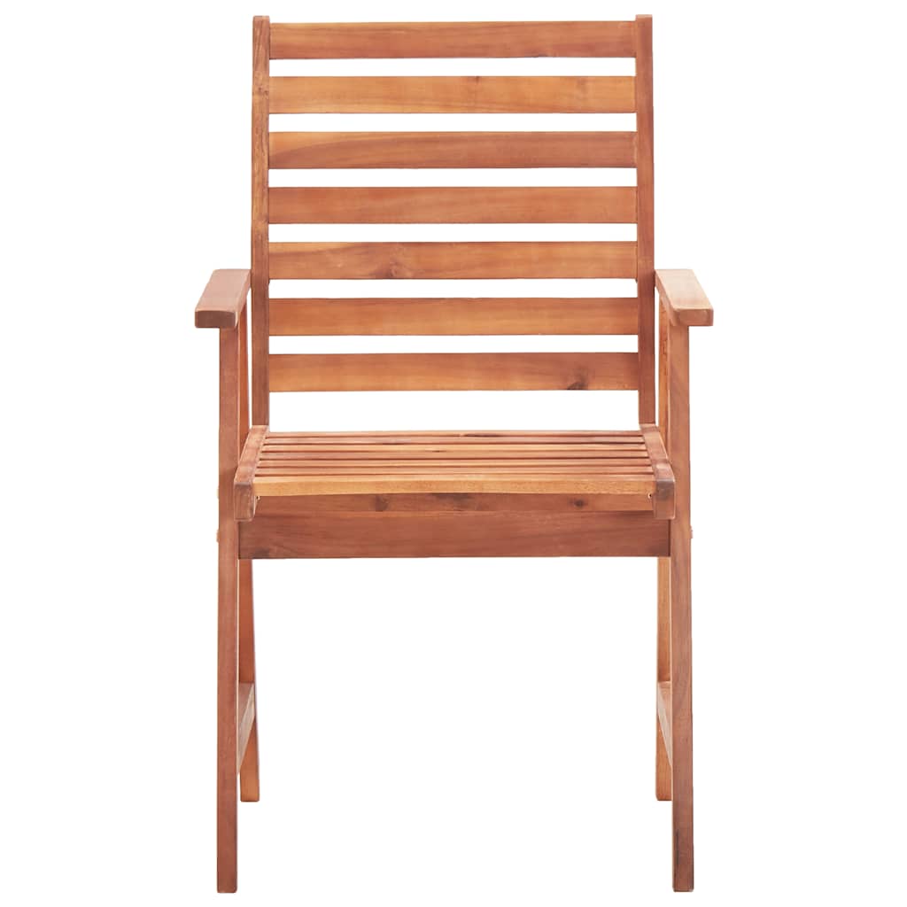 Vidaxl tuinstoelen 3 st massief acaciahout