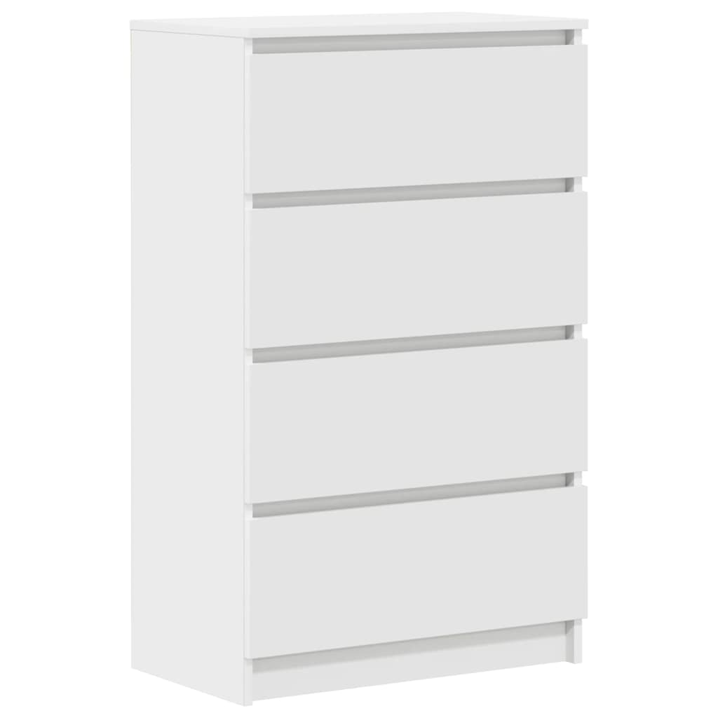 Vidaxl dressoir 60x35x98,5 cm bewerkt hout wit