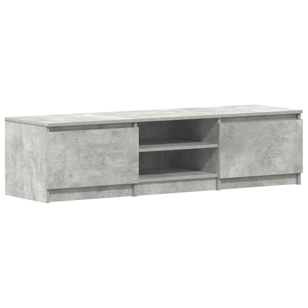 Vidaxl tv-meubel 140x40x35,5 cm bewerkt hout betongrijs