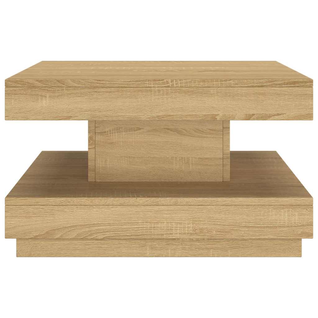 Vidaxl salontafel 60x60x35 cm mdf lichtbruin