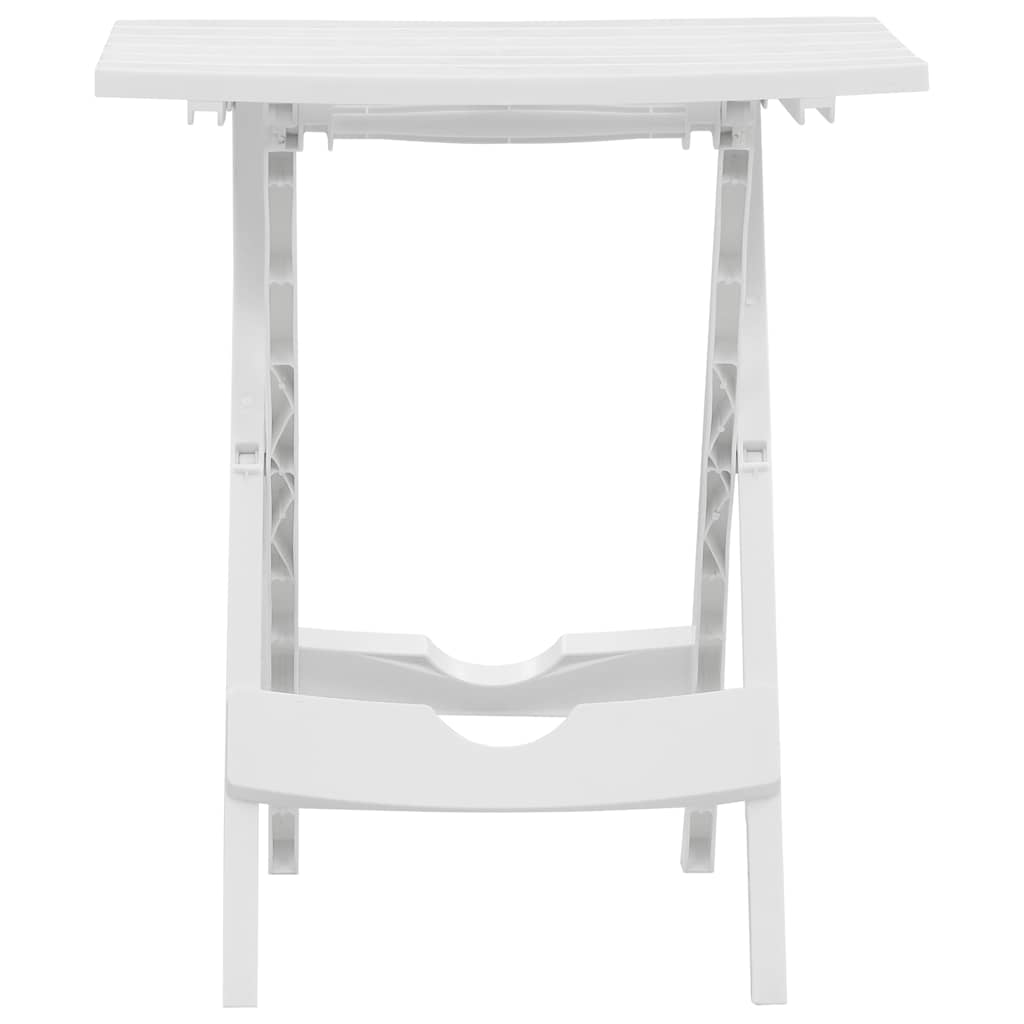 Vidaxl tuintafel inklapbaar 44,5x38,5x50 cm wit