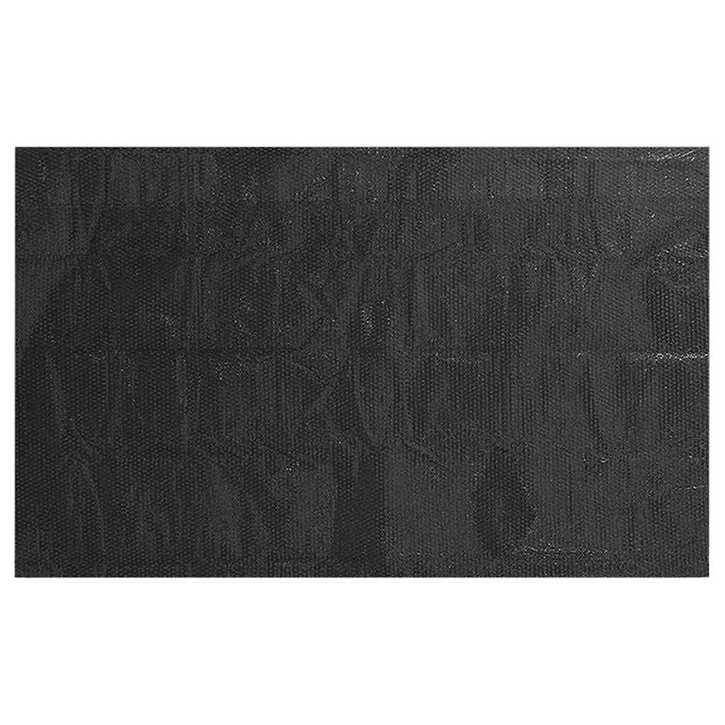 Vidaxl Schwimmbad Abdeckung 549x274 cm pe schwarz