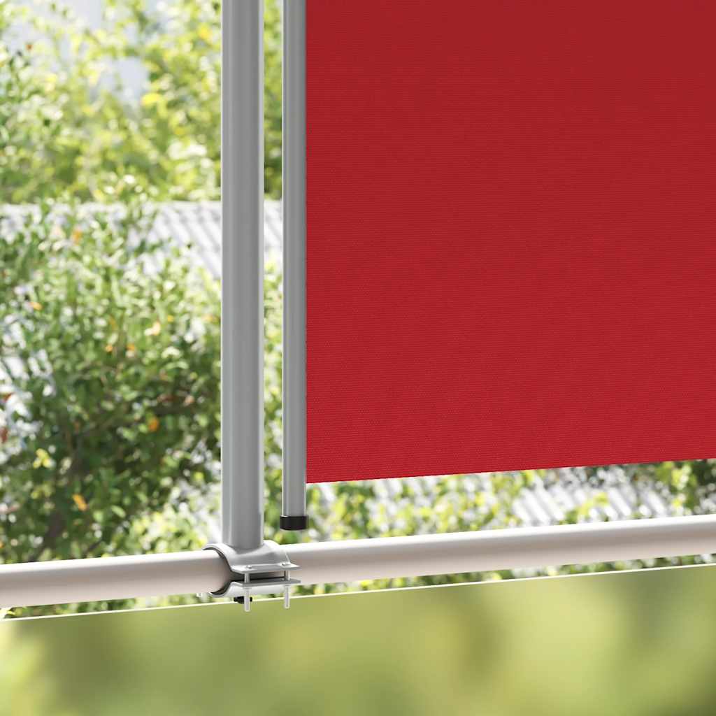 Vidaxl Garden Bildschirm ausziehbar 160 x 300 cm rot