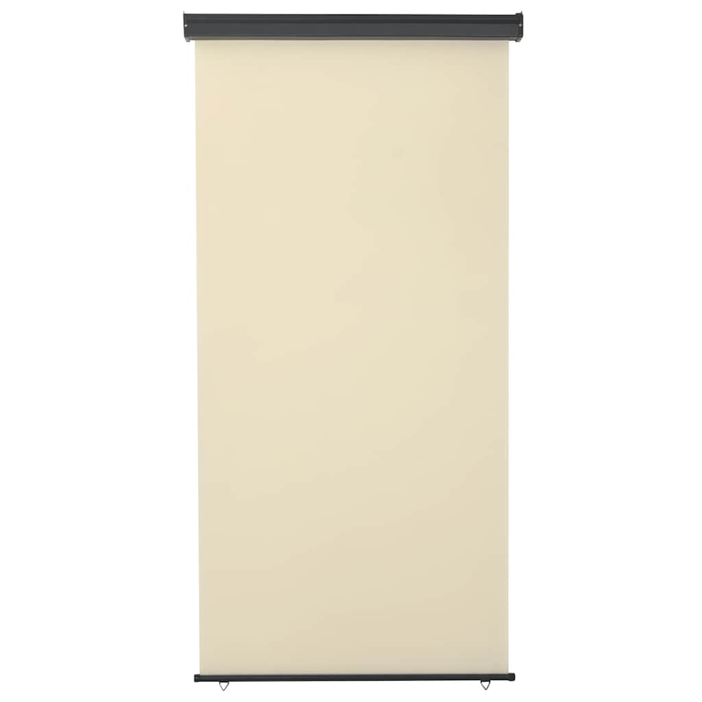 Vidaxl balkonscherm 125x250 cm crèmekleurig