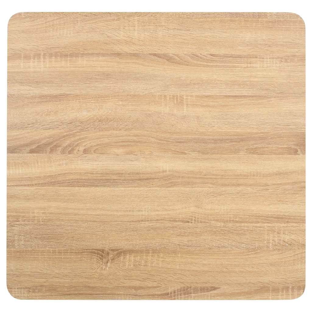 Vidaxl bistrotafel 80x80 cm mdf lichtbruin