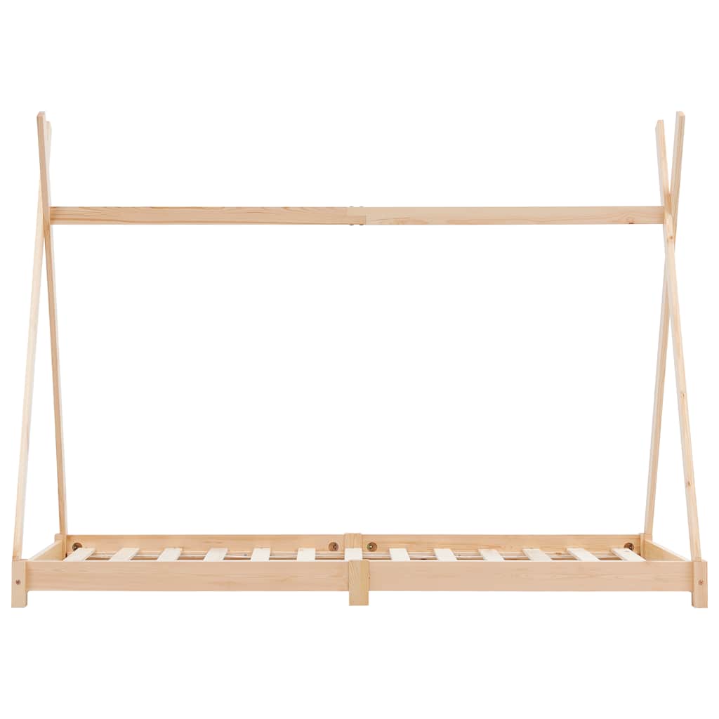 Vidaxl kinderbedframe massief grenenhout 90x200 cm