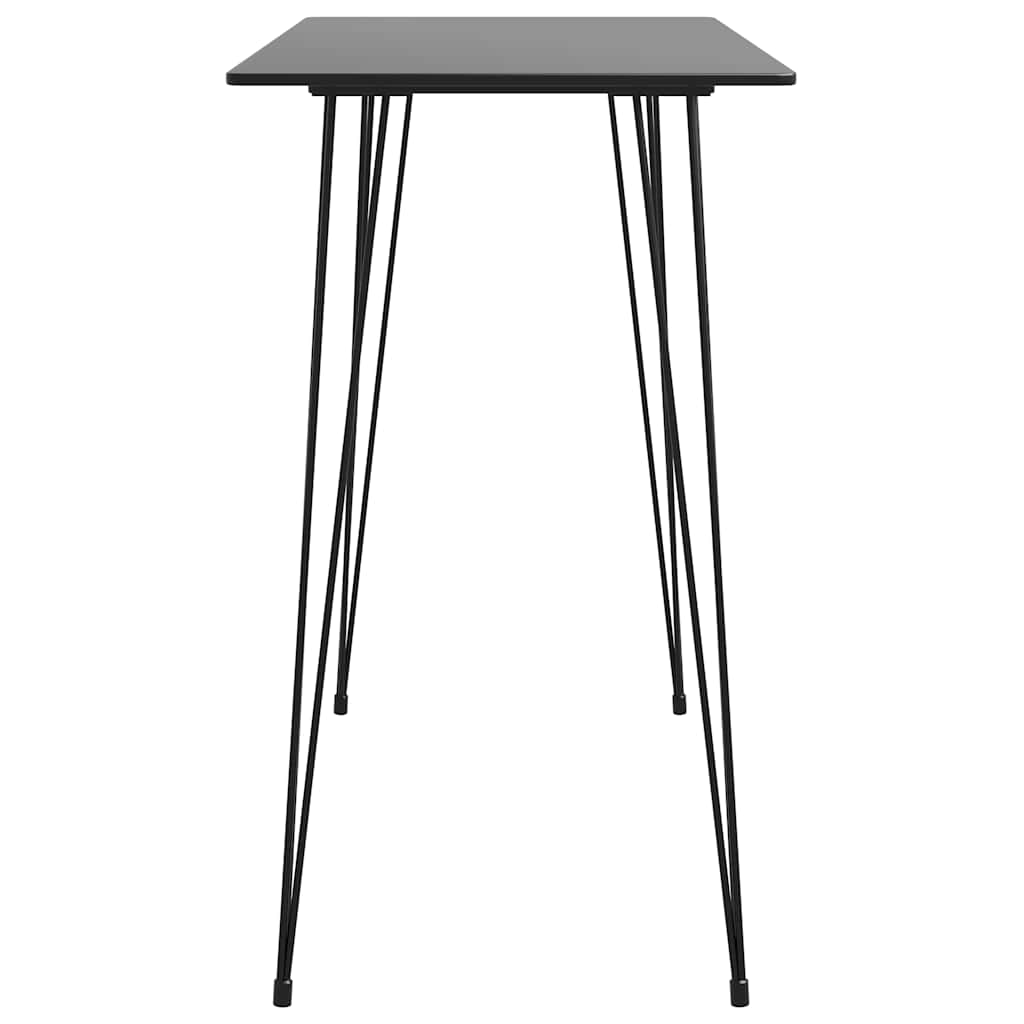 Vidaxl bartafel 120x60x105 cm zwart