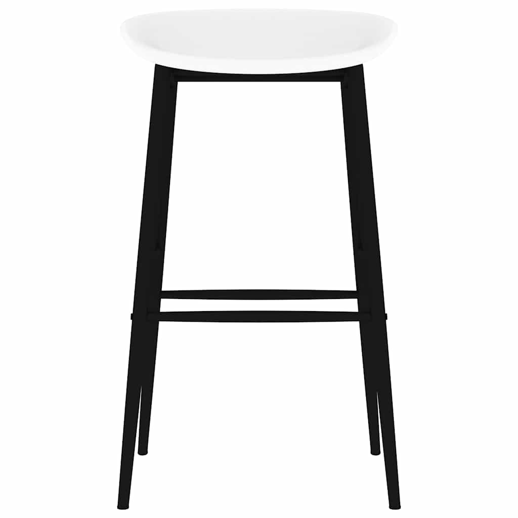 Vidaxl barstoelen 2 st wit