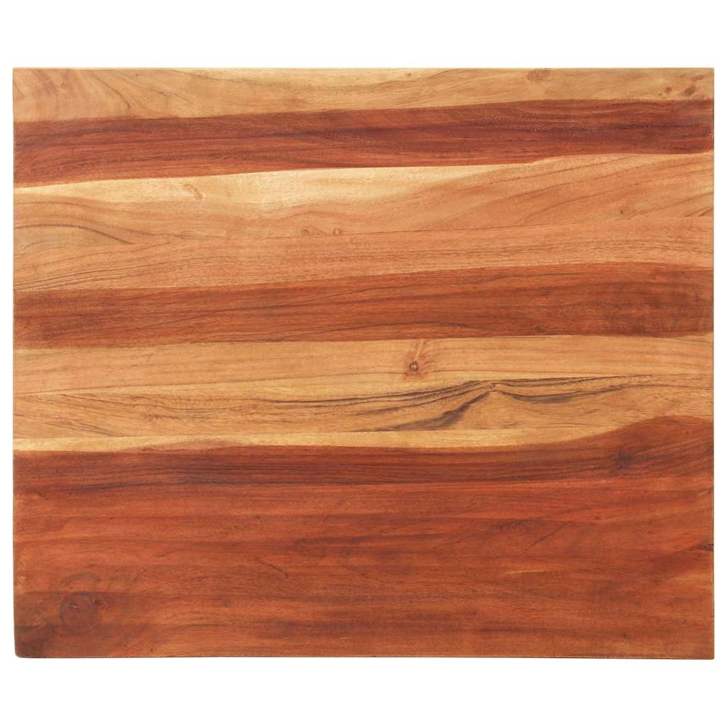 Vidaxl tafelblad 25-27 mm 60x70 cm massief acaciahout