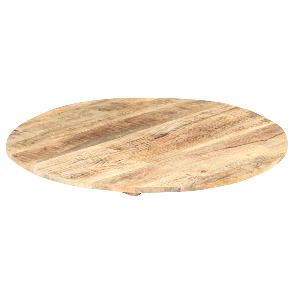 Vidaxl tafelblad rond 15-16 mm 80 cm massief mangohout