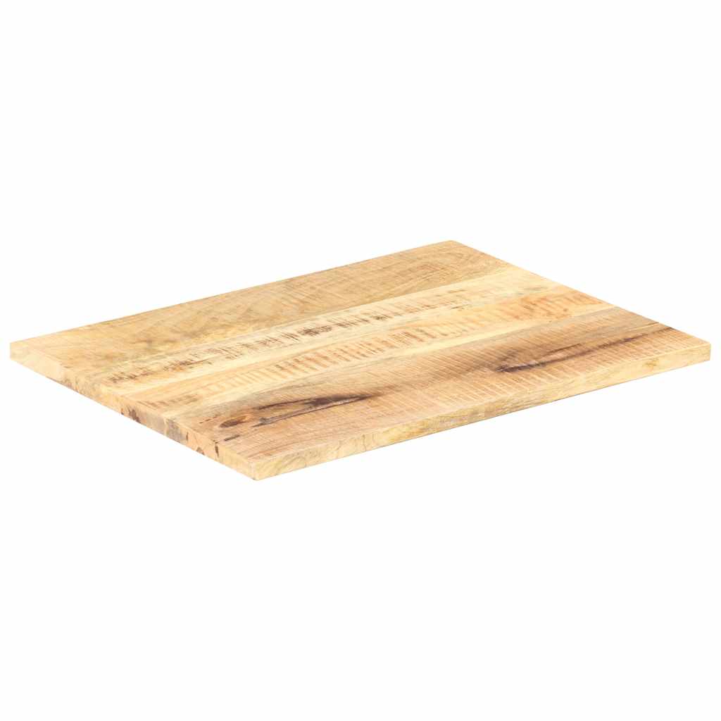 Vidaxl tafelblad 25-27 mm 90x60 cm massief mangohout