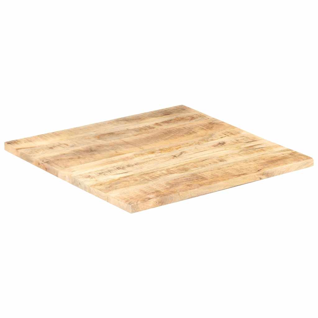 Vidaxl tafelblad 25-27 mm 80x80 cm massief mangohout