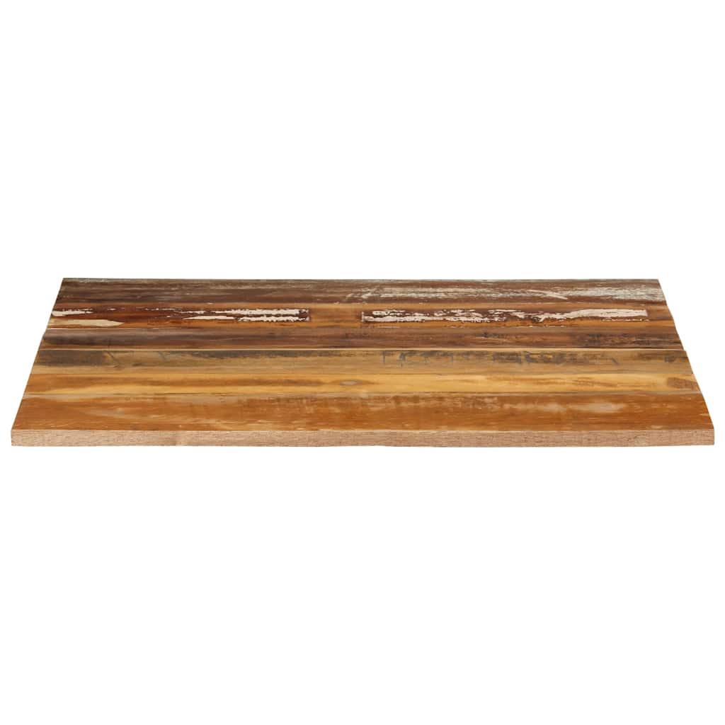 Vidaxl tafelblad vierkant 15-16 mm 70x70 cm massief gerecycled hout
