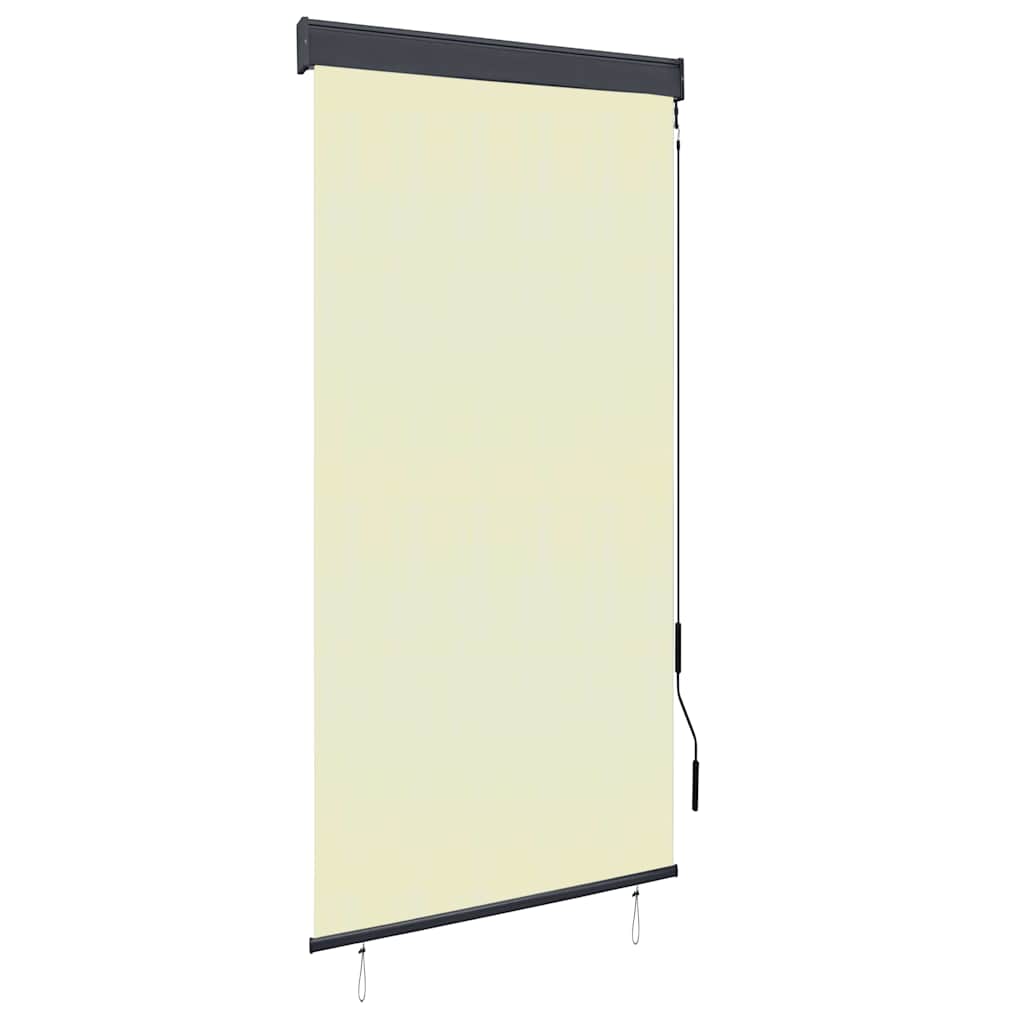 Vidaxl rolgordijn voor buiten 100x250 cm crème