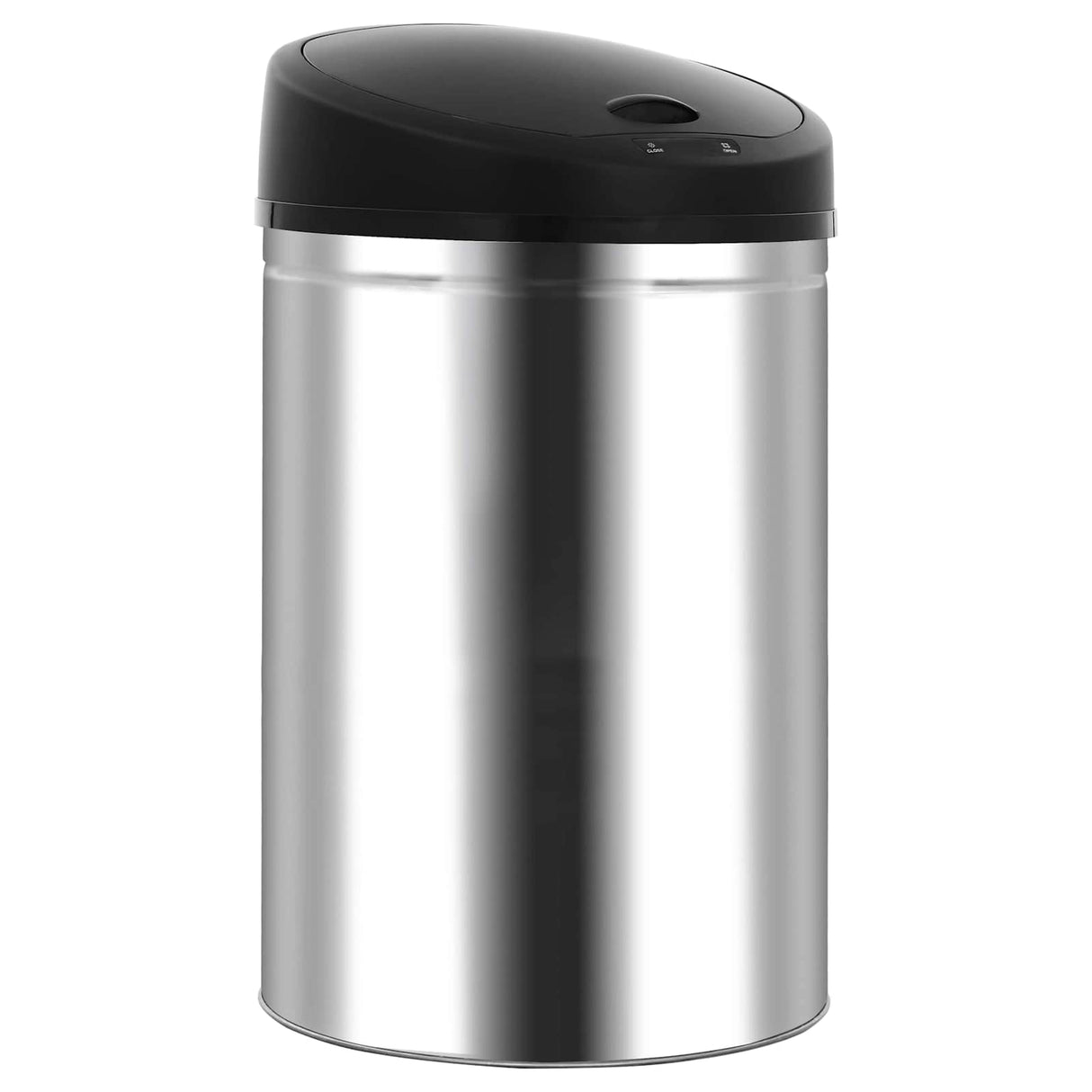 Vidaxl afvalpapier manden zwart roestvrij staal