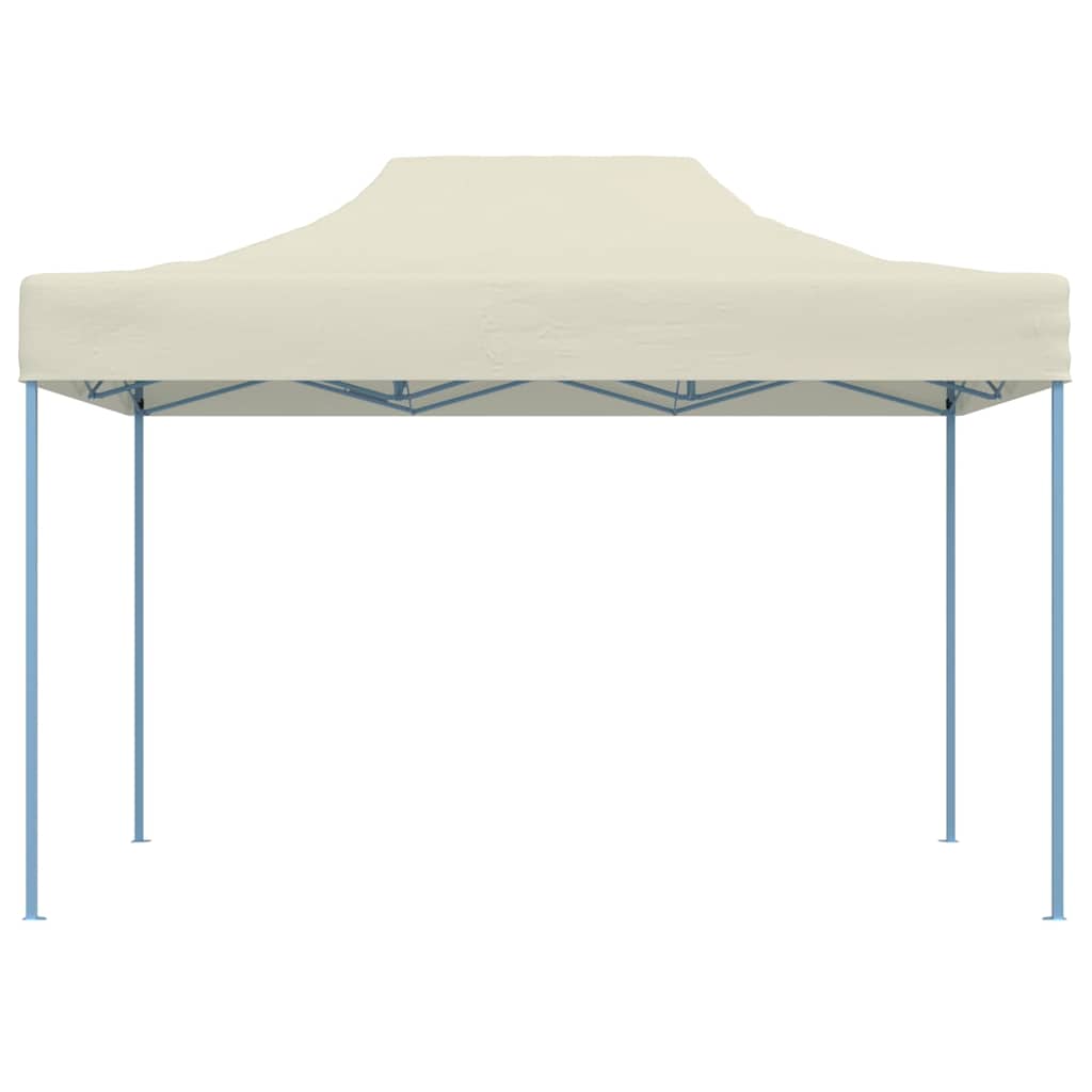 Vidaxl Partytent faltbar 3x4 m Stahlcreme