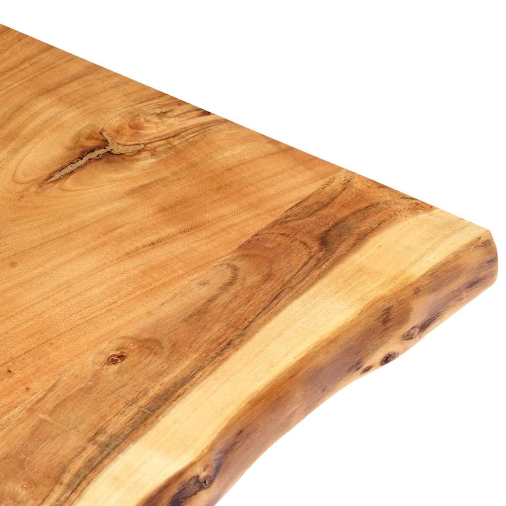 Vidaxl tafelblad 100x(50-60)x3,8 cm massief acaciahout