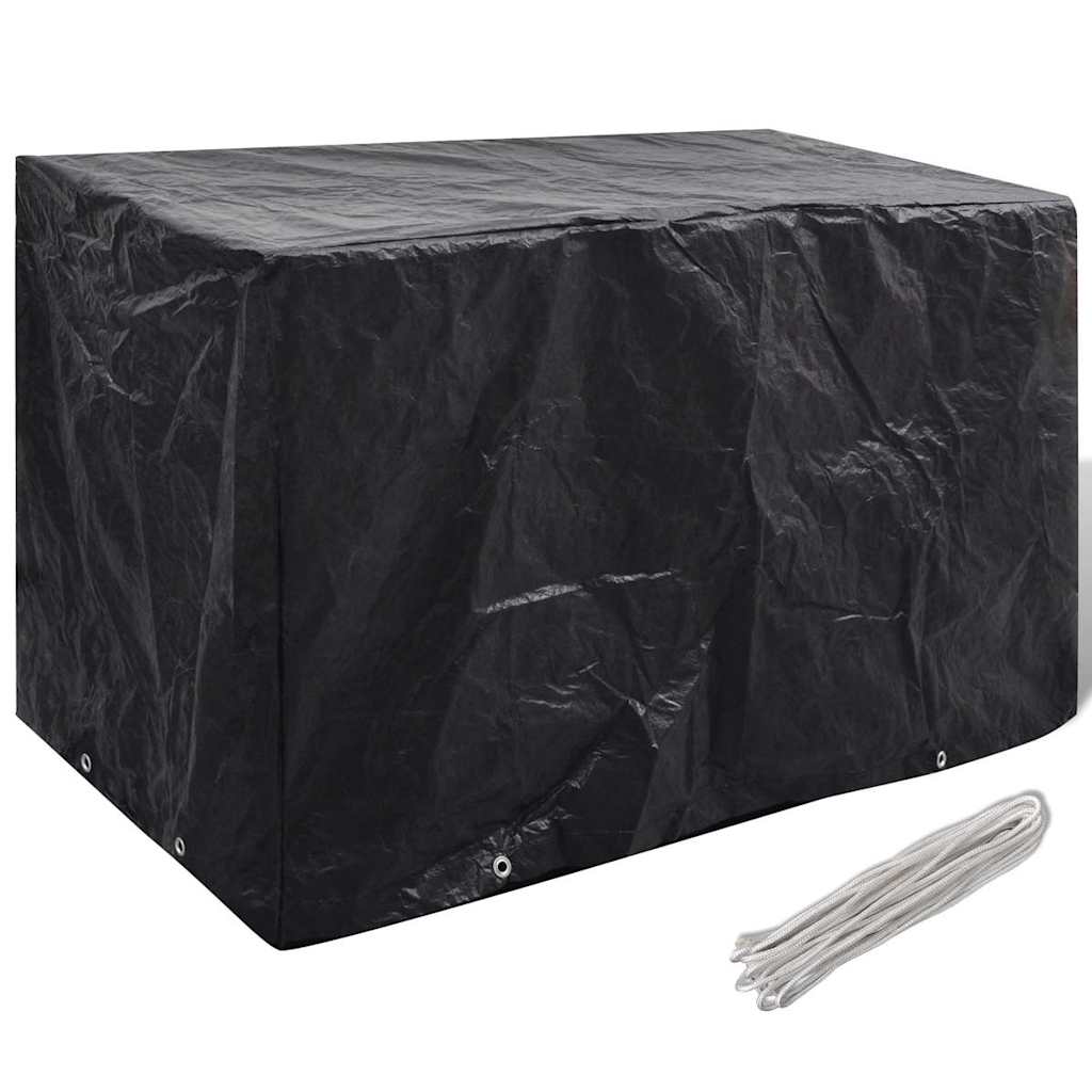 Vidaxl tuinmeubelhoezen 2 st 8 ogen 140x70x90 cm