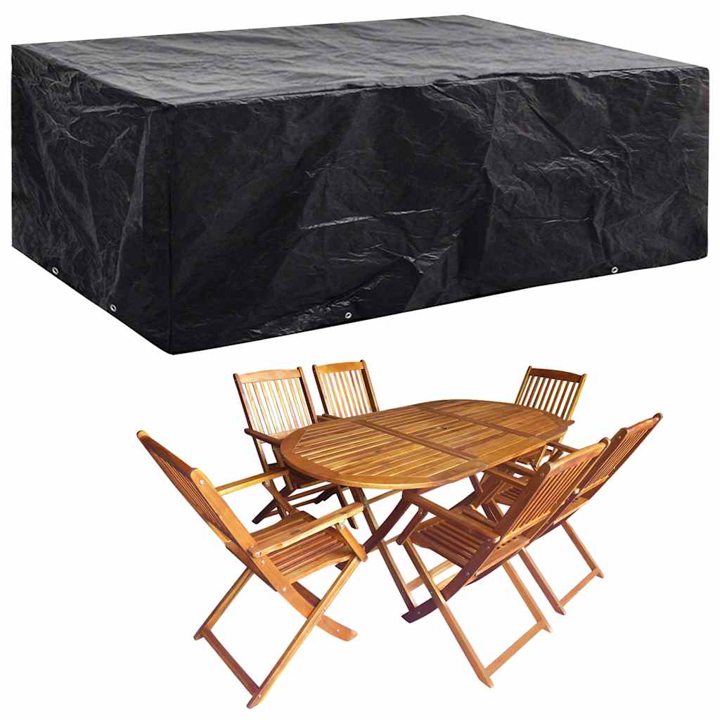 Vidaxl tuinmeubelhoezen 2 st 8 ogen 242x162x100 cm
