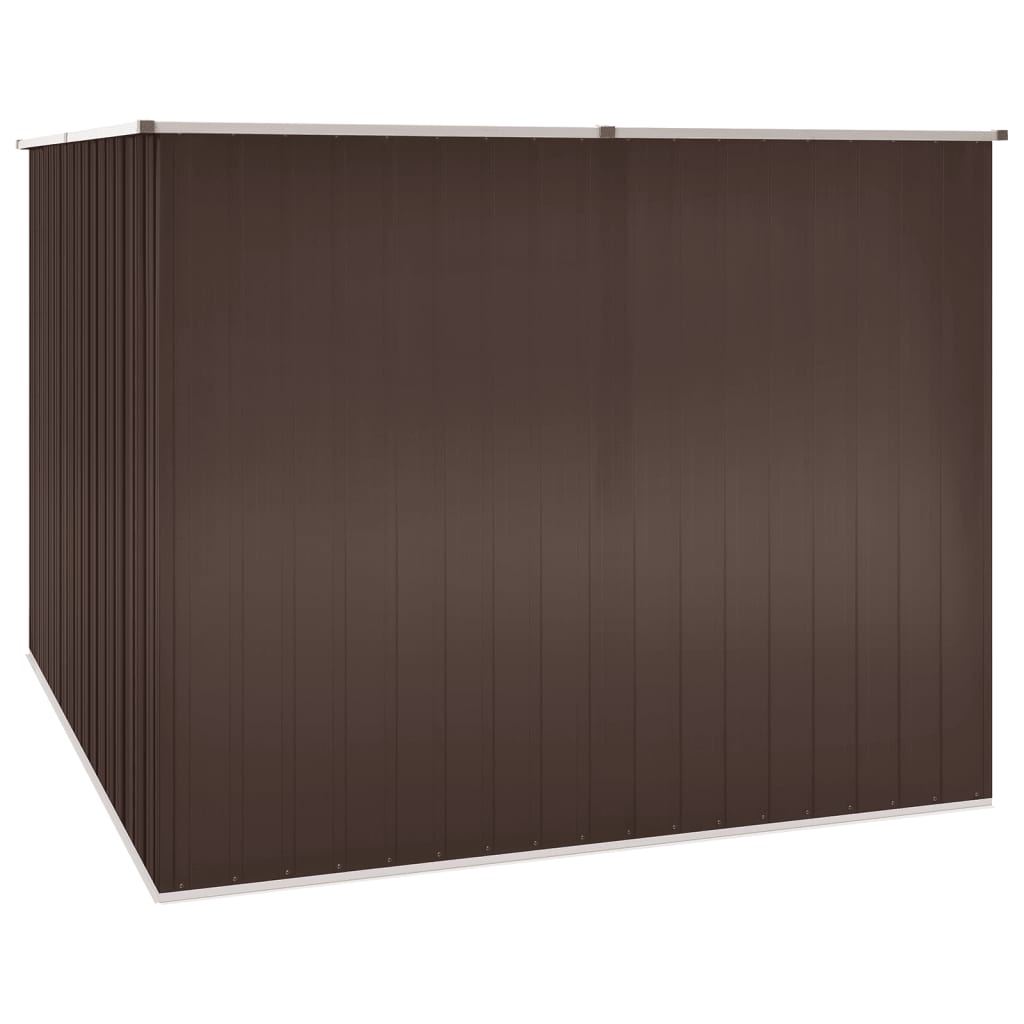 VidaXL Gartenhaus 195x198x159 cm verzinkter Stahl braun