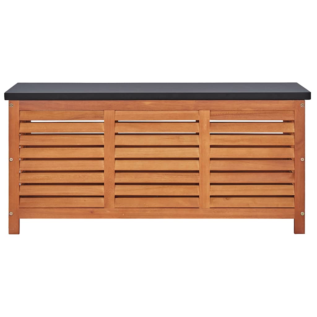 Vidaxl tuinbox 117x50x55 cm massief eucalyptushout