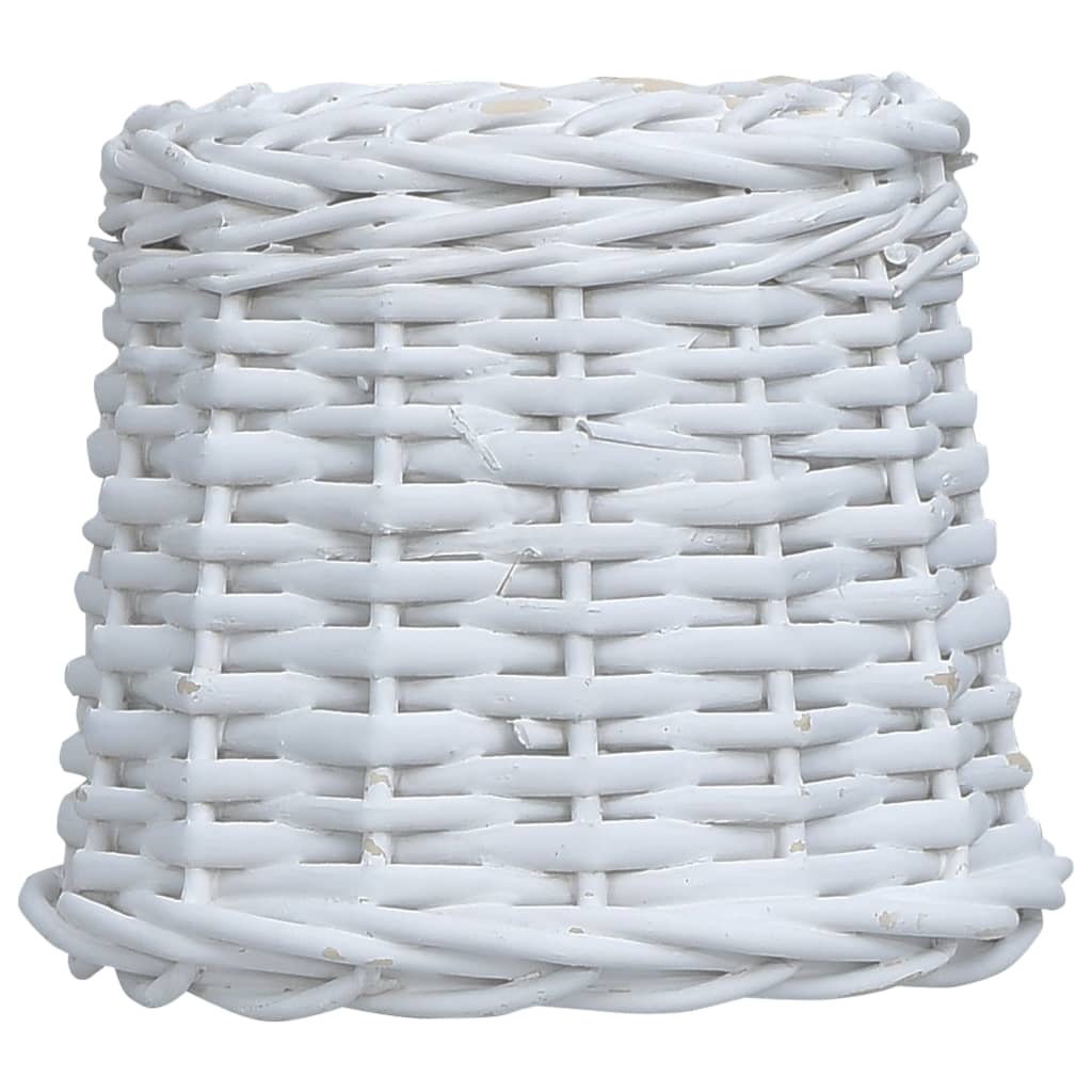 Vidaxl lampenkap 25x17 cm wicker wit