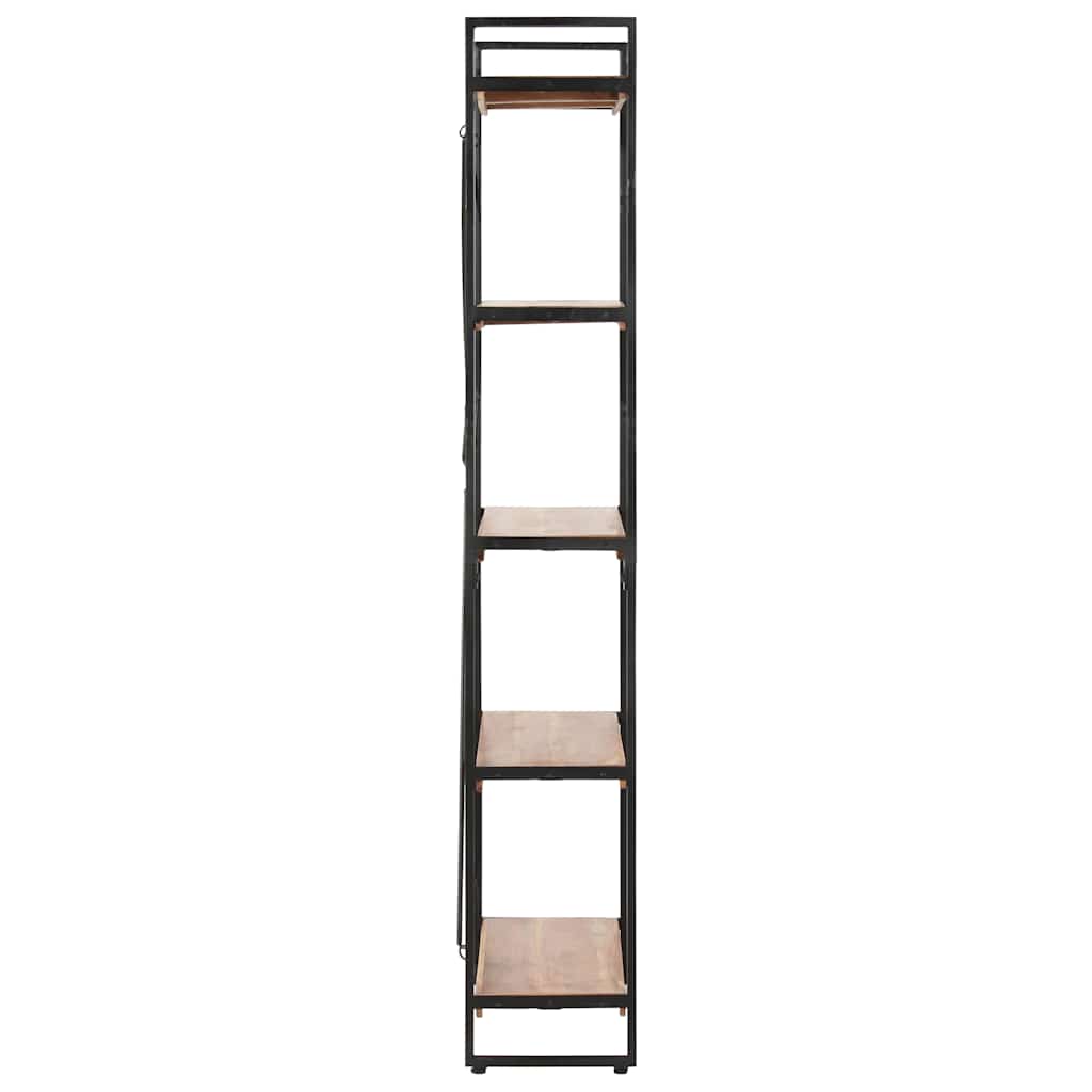 Vidaxl boekenkast met 5 schappen 60x30x180 cm massief acaciahout