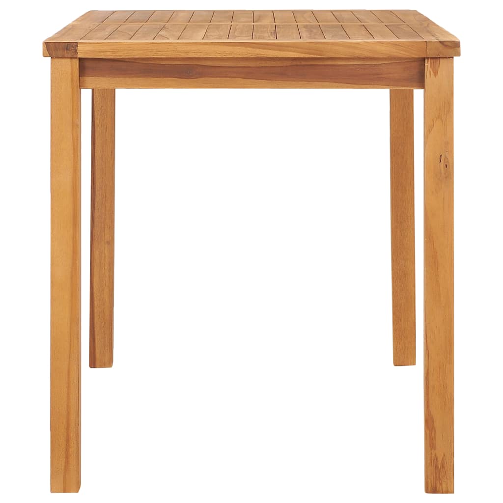 Vidaxl tuintafel 120x70x77 cm massief teakhout