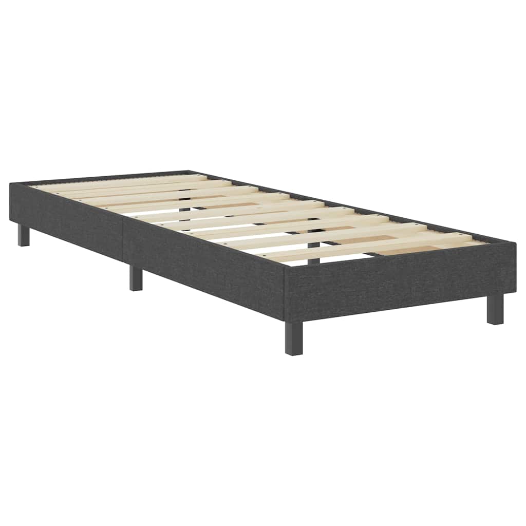 Vidaxl boxspringframe stof grijs 90x200 cm